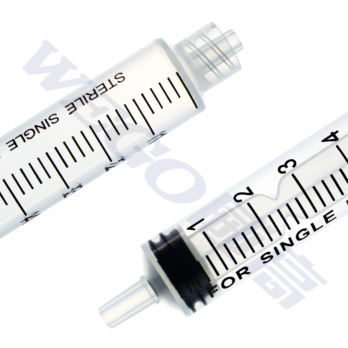 Disposable Syringe Medical Sterile Injection Syringe 3-Parts 3 ml Disposable Syringes With Or Without Needle