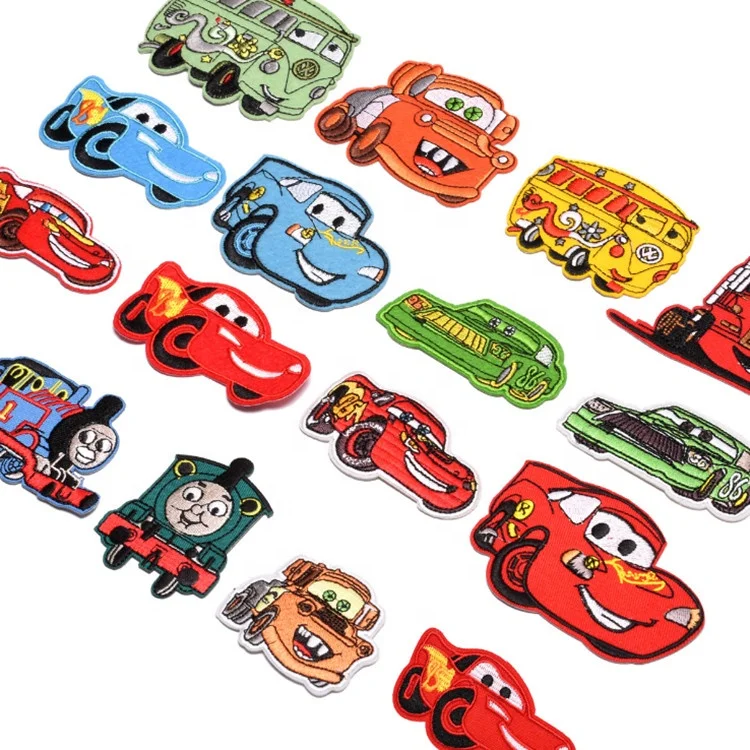 Various style of embroidered cartoon patches for children clothing
