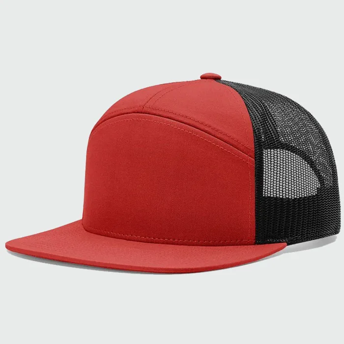 Customized logo Flat Bill Trucker Mesh Caps Hat 2020 Special