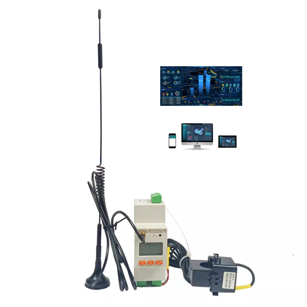 Acrel ADW310 SIngle Wireless Phase Smart IoT Energy Power Meter RS485 WiFi 4G Optional MQTT Protocol to IoT System