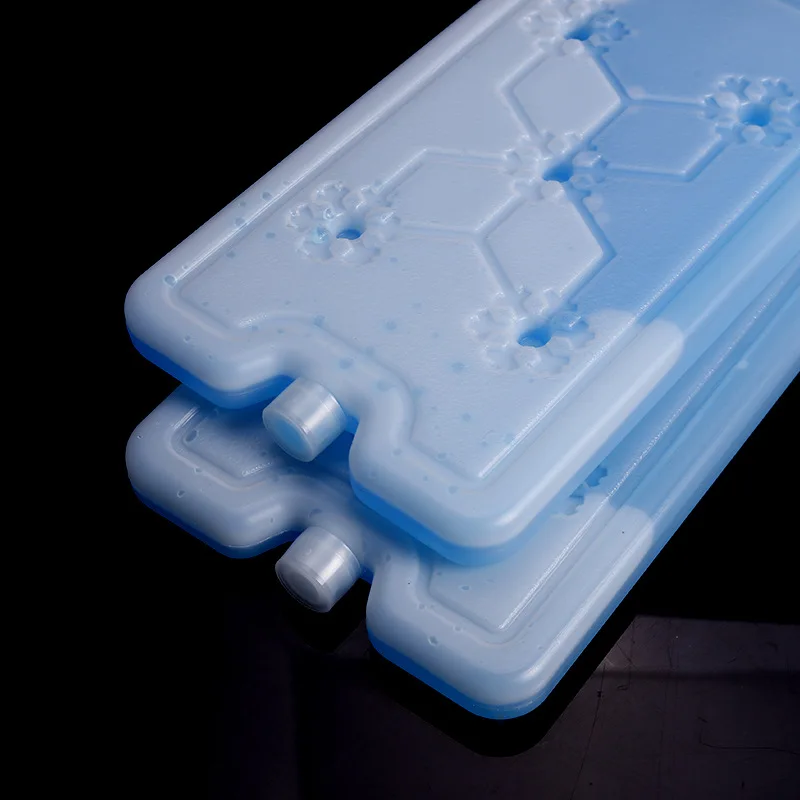 400ml HDPE insulated ice box Reusable Cool Gel Freezer Ice Block Food Eco-friendly ice pack