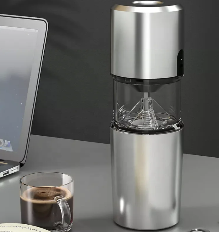 Travel Car Electric Portable Mini Fully Automatic Capsule Espresso Machine Coffee Maker With Usb Portable Espresso Maker