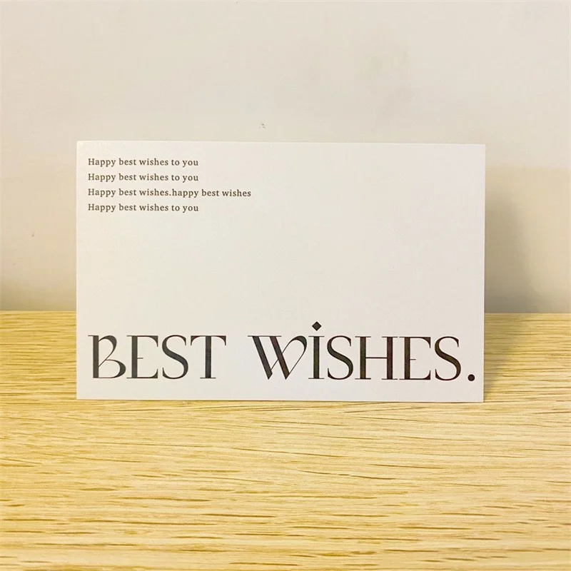 Customized Vintage Thank You Card Kraft Paper Thank You Card Business Invitation Card Wedding