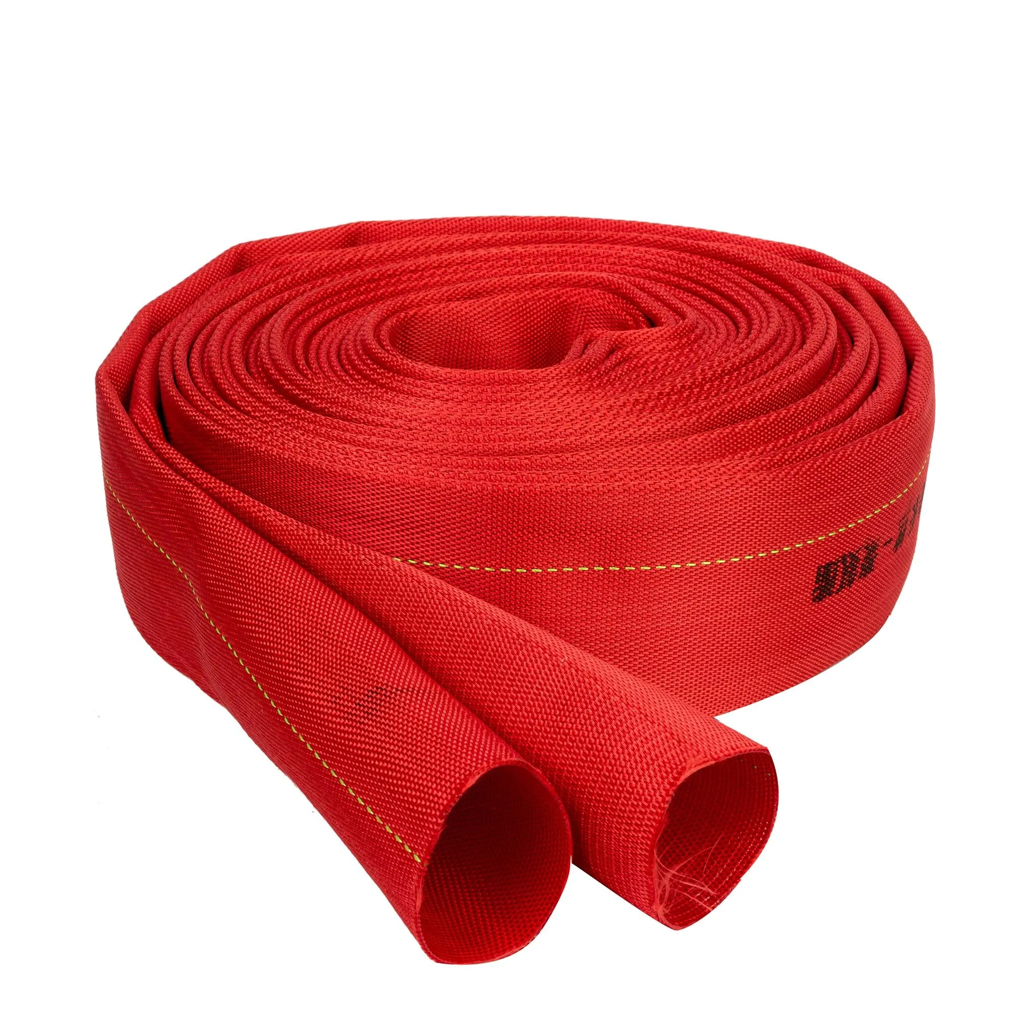 20M 25M 30M Wholesale Pvc Hose Pipe High Pressure Durable Rubber Lined Canvas Fire Hose
