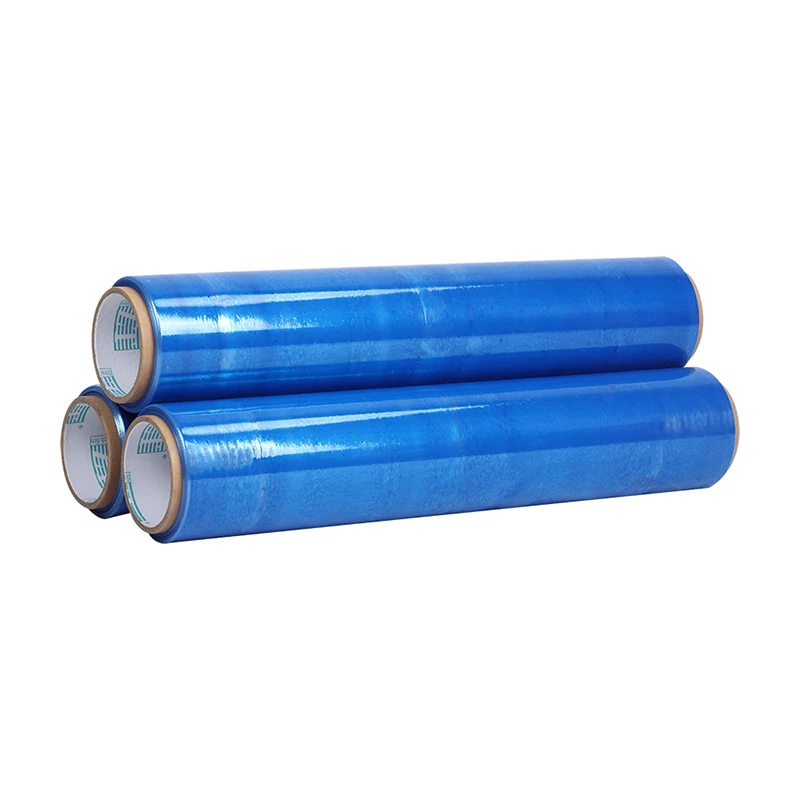 PE blue max protective plastic film stretch film  for packing