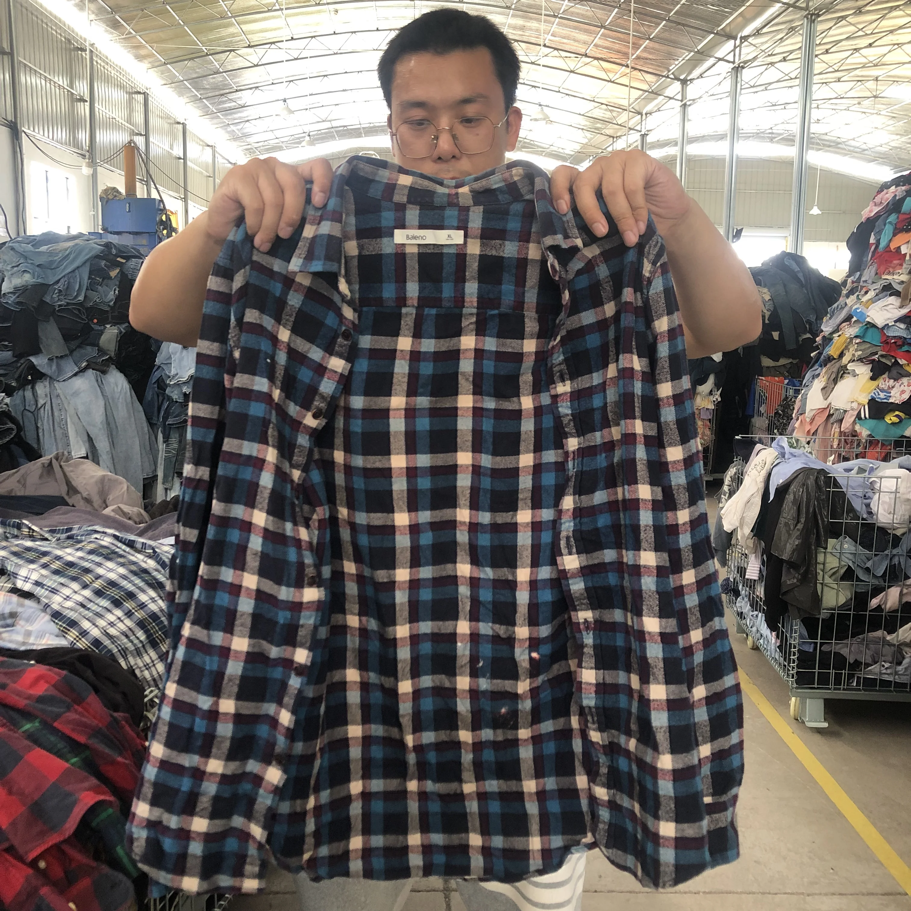 Vintage Korean used clothing bales second hand brand clothes original