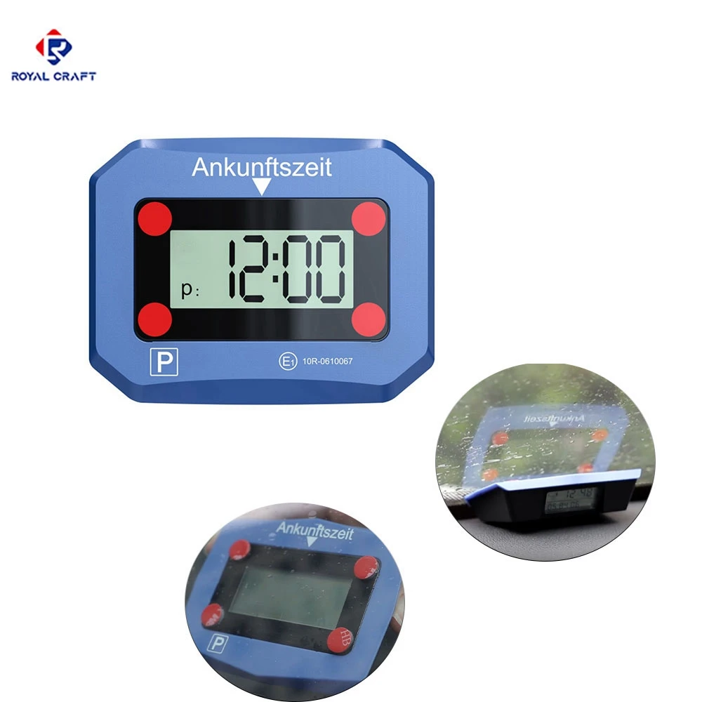 Electric Parking Meter Electronic Car Parking Disc Timer Clock With KBA Approval