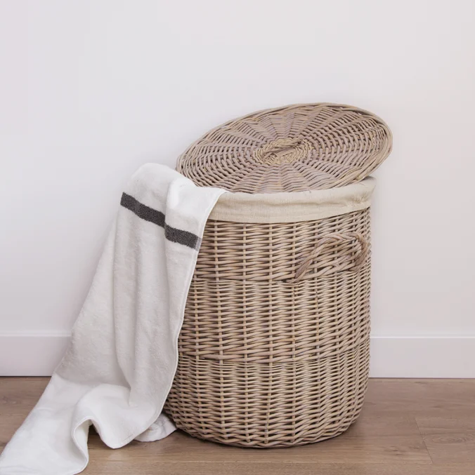 2024 Popular Straw Seagrass Storage Small Wicker Baskets With Handle Cheap For Sale