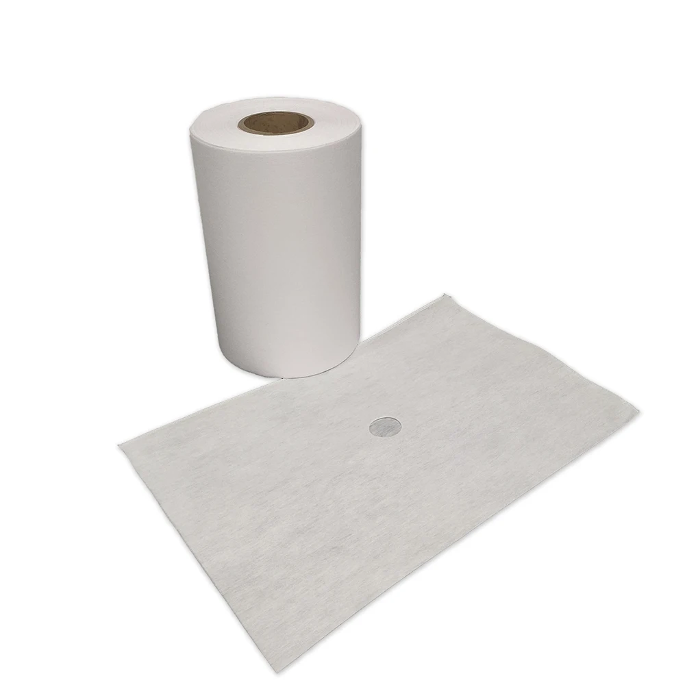 Food Grade Edible Oil Filtration Non-woven Fabric  Cloth 100% Viscose Hot Cooking Oil Filtering Paper Rolls