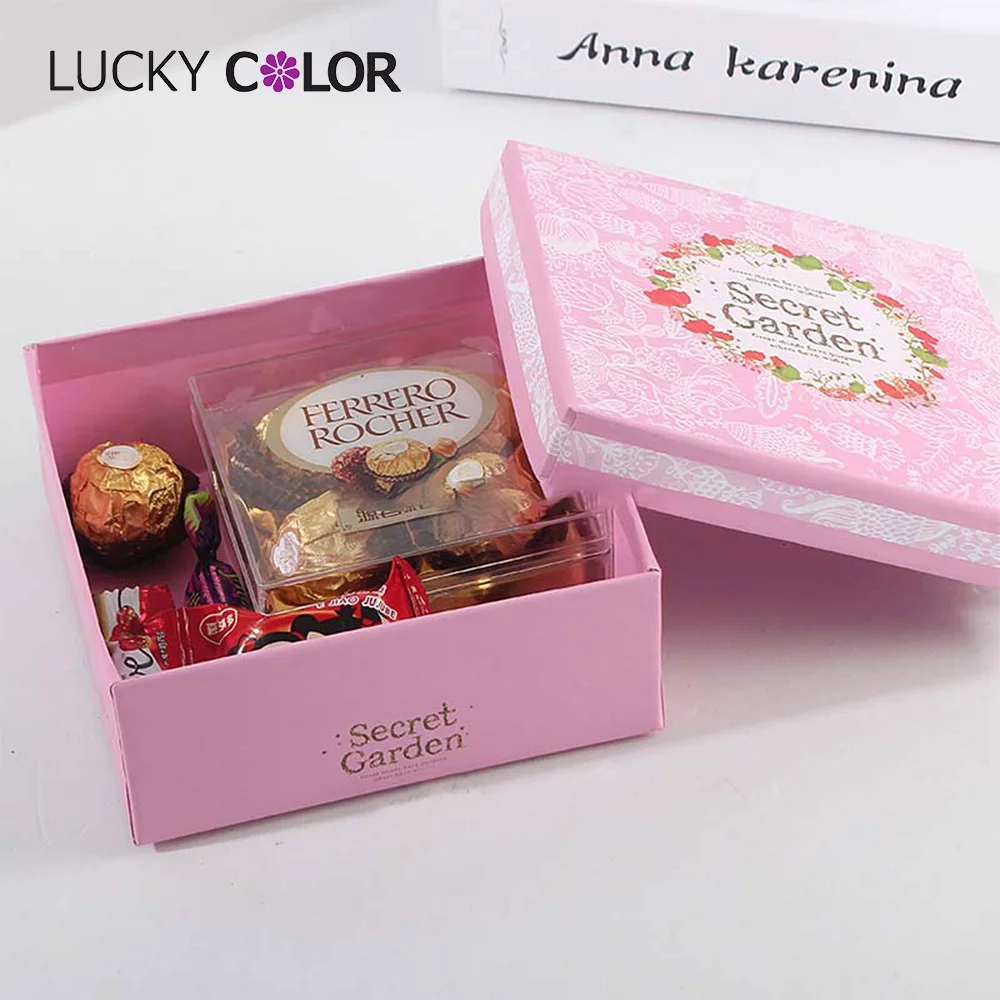 Promotion Custom Kids Hair Accessories Gift Box Ramadan Advent Calendar Gift Packaging For Chocolate Candy