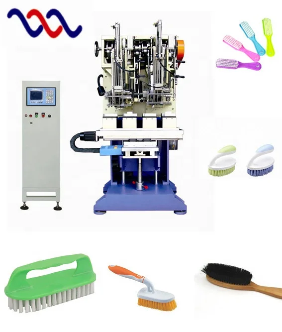 
automatic high speed flat wire brooms brush making machine 