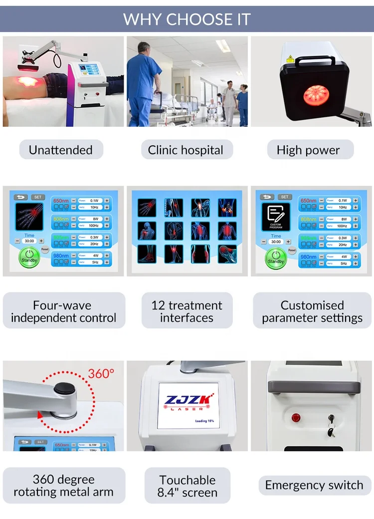 class 4 laser therayp machine laser machine for physiotherapy pain relief laser therapy machine