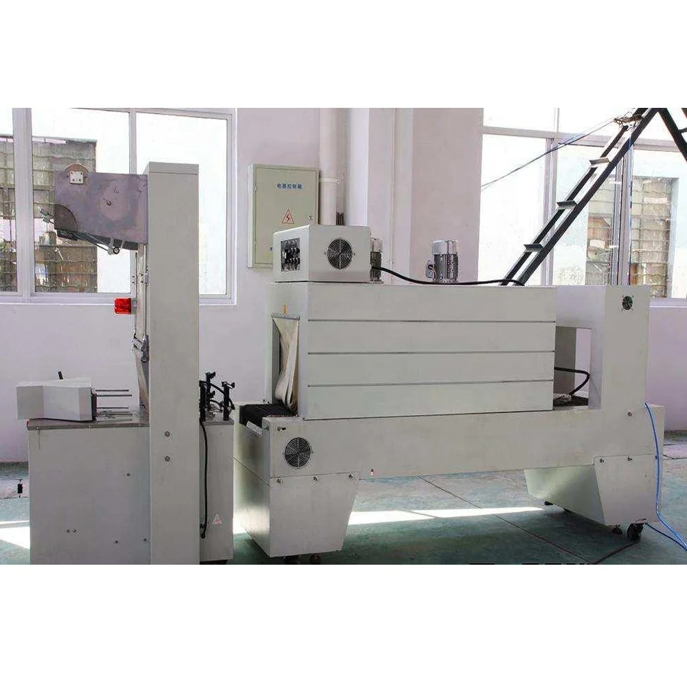 
Semi-automatic bottle/can hot shrink film wrapping packing machine/wrapper/packer 