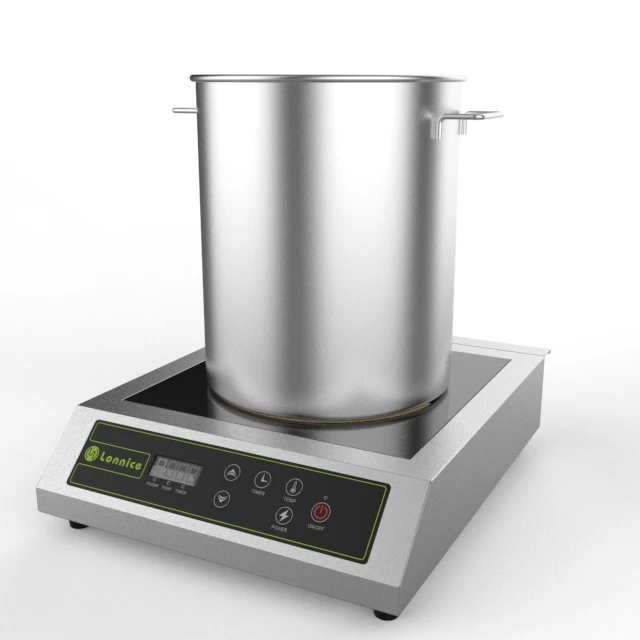 Lonnice Hot Sale Commercial 3500W Portable Black Induction Cooker Cooktop Single Burner Cooking Stove Electric Induction Cookers