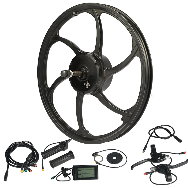 90T 20 inch good quality ce certified electric bicycle motor fashionable electric bike conversion kit with led/lcd display