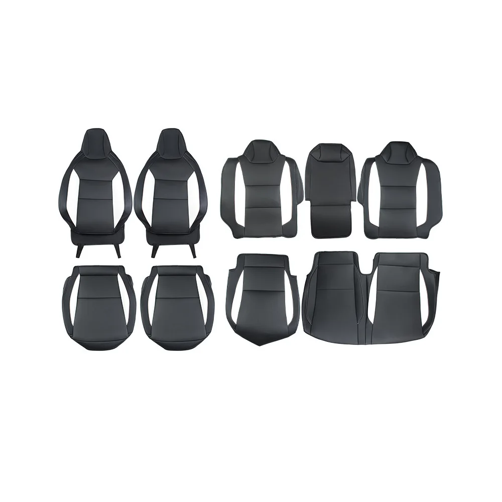 Car Interior Accessories Full set 360 all-inclusive Seat Protector Cover For 2024 Tesla Cybertruck Leather Seat Cushion