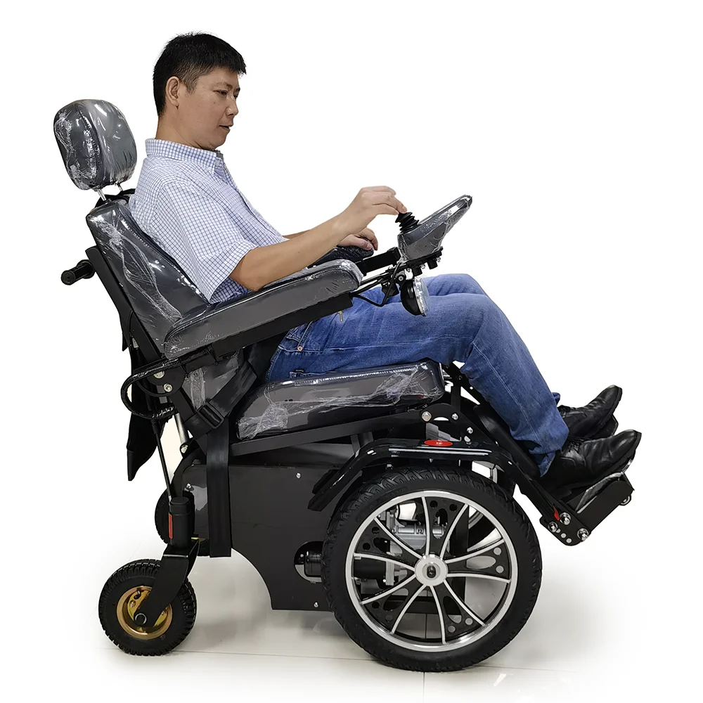 HEDY MEW05 CE Power Electric Stand up Standing Lie Down Drive Leg Adjustable Wheel Chair Wheelchair for the Handicapped Disabled