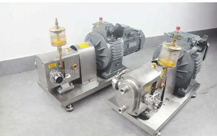 Stainless Steel Filling Metering Pump Special Delivery Pump For Food Industry