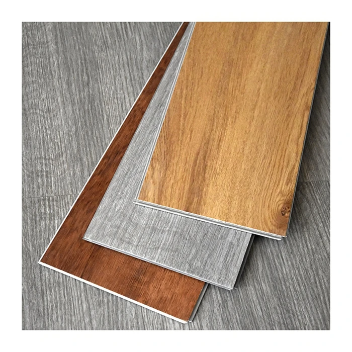 Wooden stone style floor scratch resistant pet and kids protect water proof hand scraped EIR by unilin click lock spc flooring