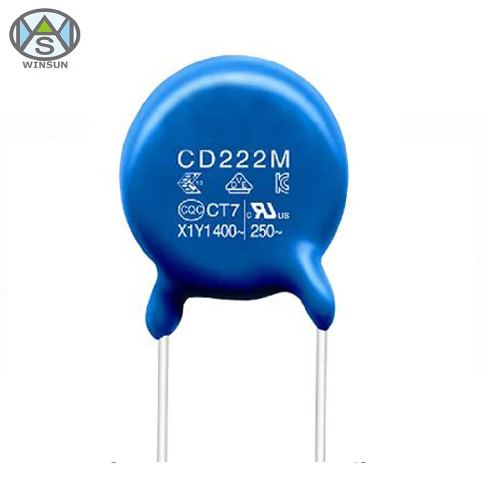 Горячая продажа X1Y1 конденсатор Керамический дисковый защитный конденсатор