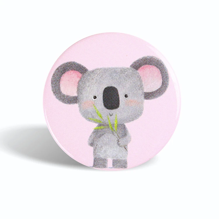 Factory Custom Design Logo Badges Printed Tin Button Badge Magnet Button Badges