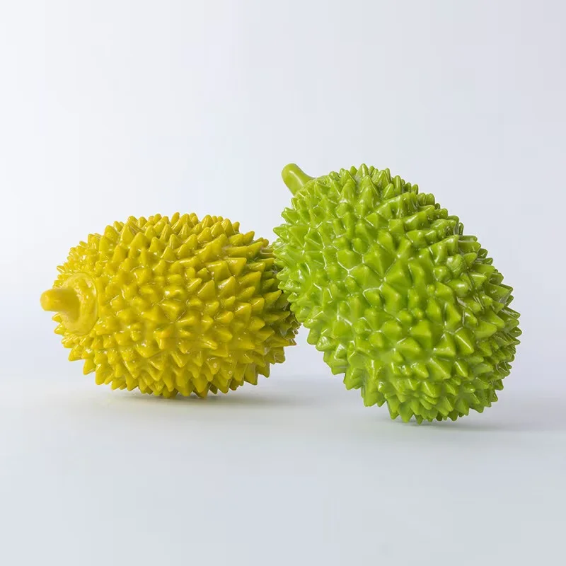 New Pet Vocal Toys Bite Resistant Molar TPR  Durian Shape Grinding Teeth Bite Resistant Dog Toy Pet Interactive Training Toy