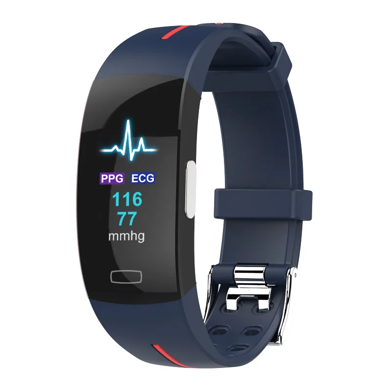 SKMEI P3 smartwatch Heart Rate Monitor Reloj IP67 Android Sport ecg ppg Blood Pressure Body Temperature Band Smart Bracelets