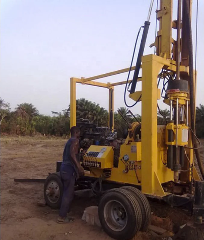 600m XYX-3 Four Wheels Mounted Underground Coring Drilling Rig With Mud Pump