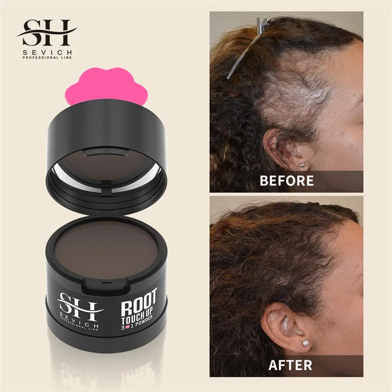 Professional Hair Styling Texture Powder Hair Loss Concealer Powder Hair Building Fibers Waterproof Hairline Shadow Powder