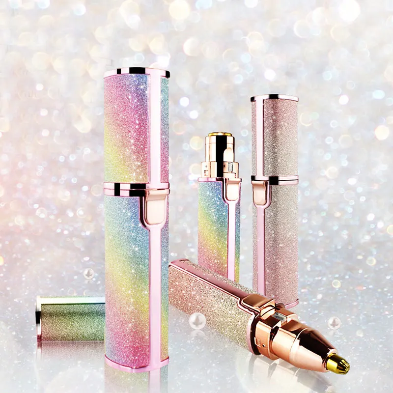 
YZORA 2020 NEW rechargeable 4 in 1 hair beard ear nose shaver hair remover battery women brows electric eyebrow trimmer IN UK 