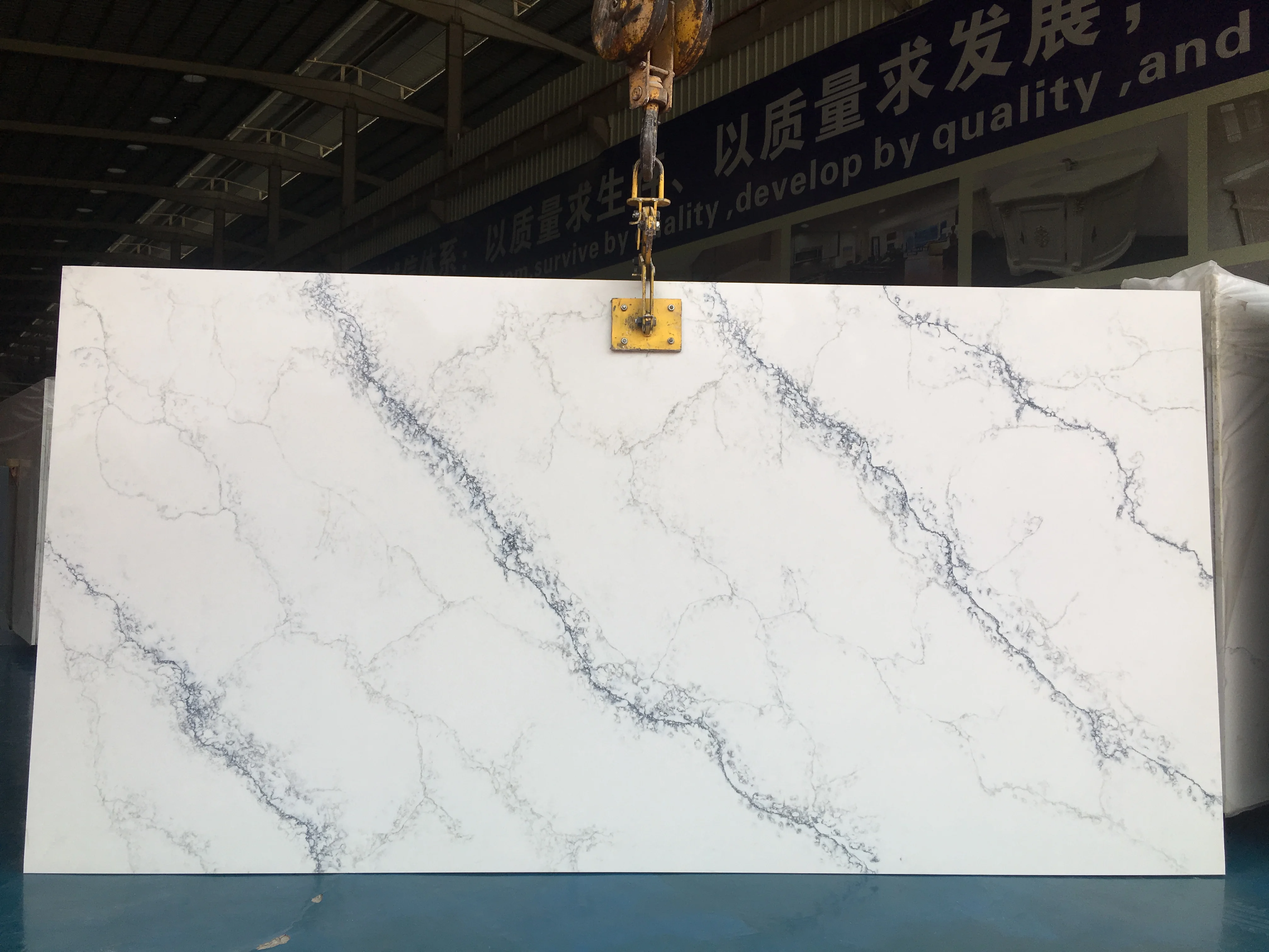 Artificial quartz stone factory direct sell sample free