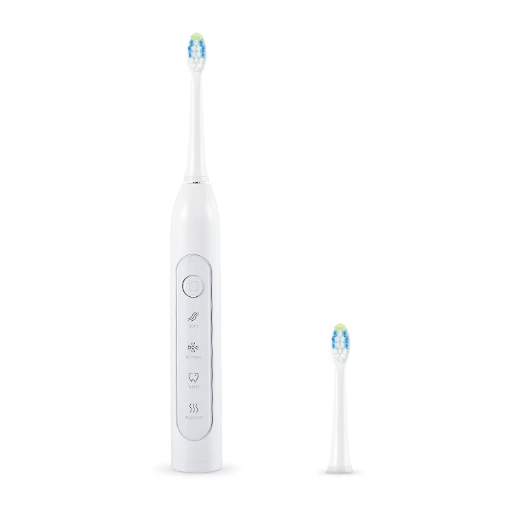 Nylon bristle double headed clever sonic teeth brush toothbrush