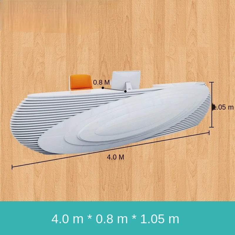 Reception counter modern fashion hotel front desk beauty salon bar counter cashier