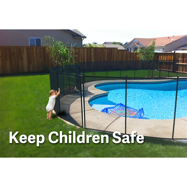 Mesh Swimming Pool PVC Coated Removable Fence For Sale