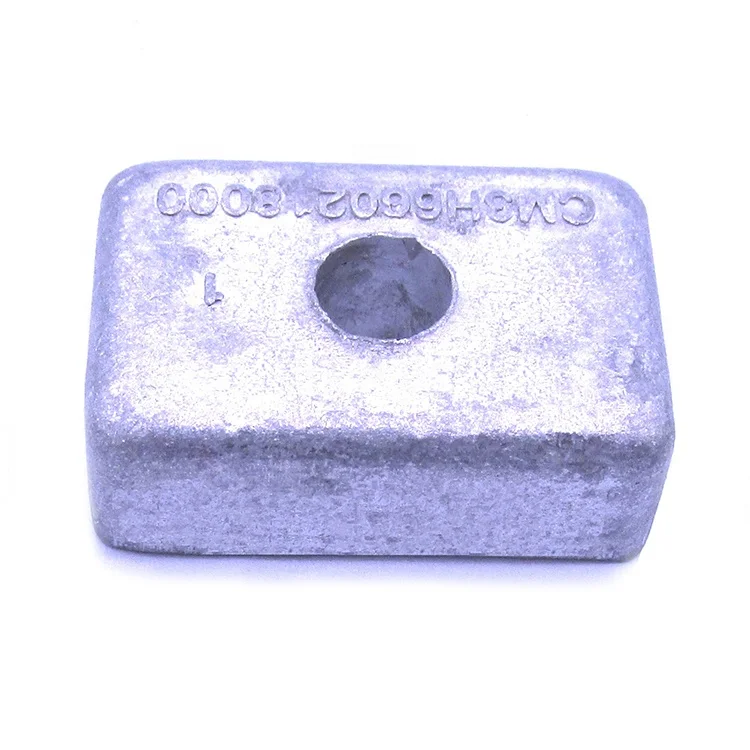 875208 3H6-60218-0 Anode Fits Mercury 4 - 9.9 HP outboards./Fits Tohatsu 4HP-9.9 HP outboards as p/n