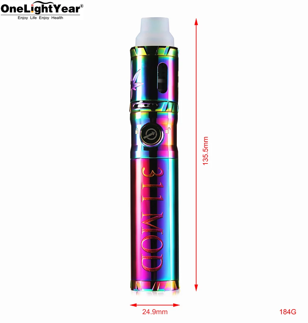 Горячая продажа сухой травы испаритель и воск vape ручка батарея 311 комплект 2 в