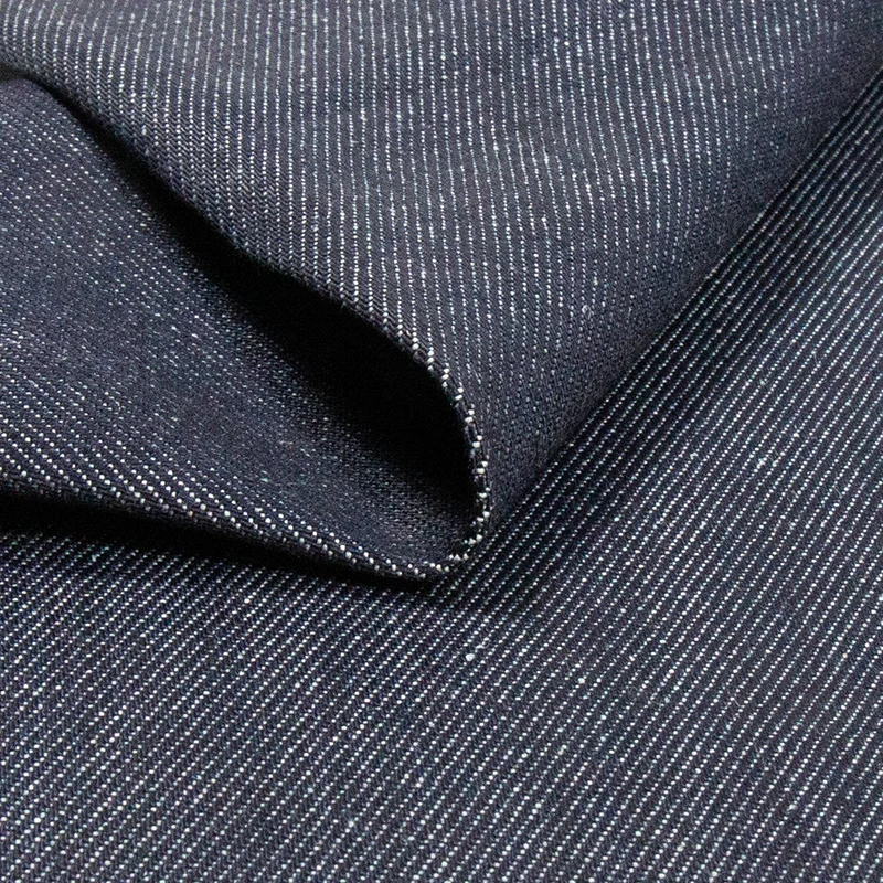 High quality 46% Tencel 10% chinese hemp 44% cotton Tencel denim fabric factory custom