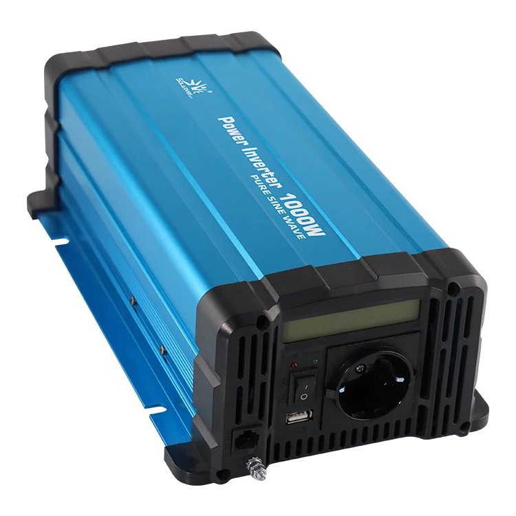 1000W DC24V To AC220V Pure Sine Wave Power Inverter USB 5V 2.1A Remote control function