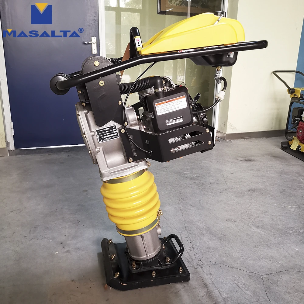 70KG Petrol Jumping Rammer Tamping Rammer Strong Pounding Power HONDA GXR120 Universal EPA engine for Earth Sand Compaction