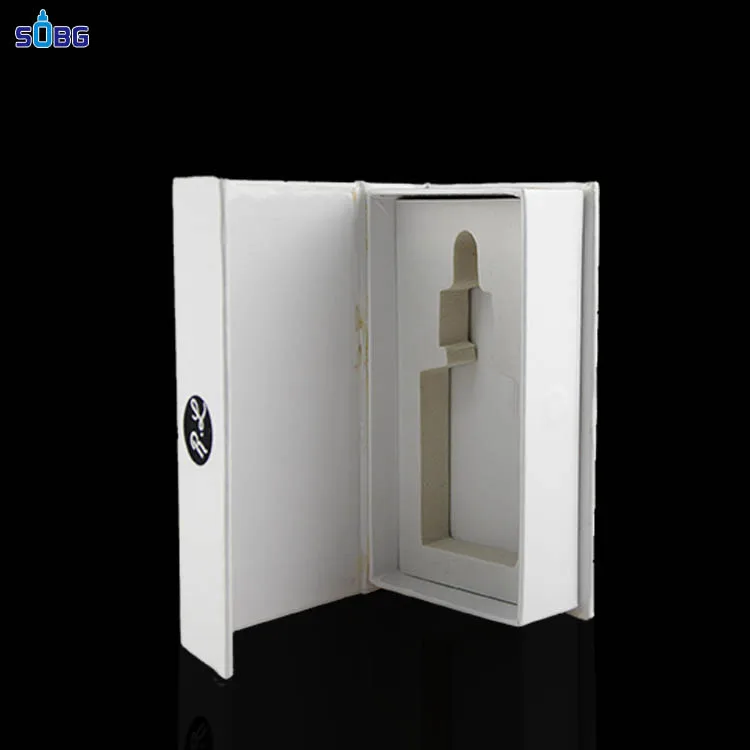 
cheap 30ml rectangular glass cardboard dropper gift box 