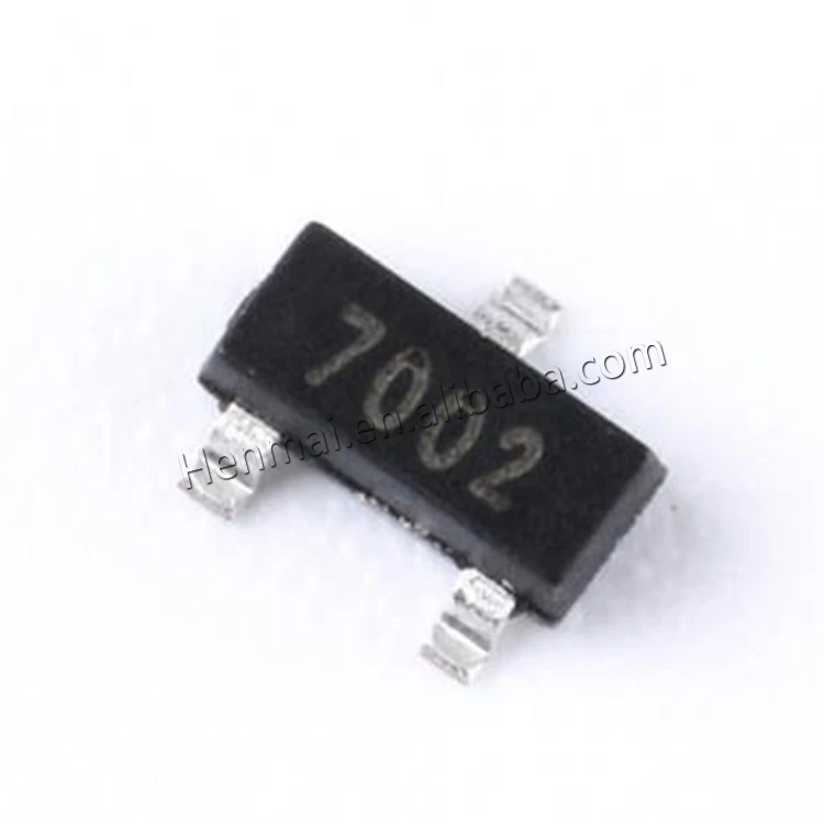 Brand New Original genuine 2N7002 N-channel 60V 115mA SMD MOSFET With Low Price