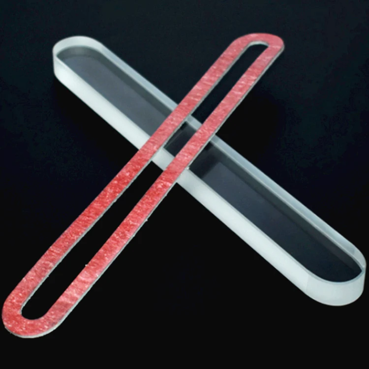 Прозрачный стеклянный боросиликатный плоский датчик уровня DIN7081 на заказ