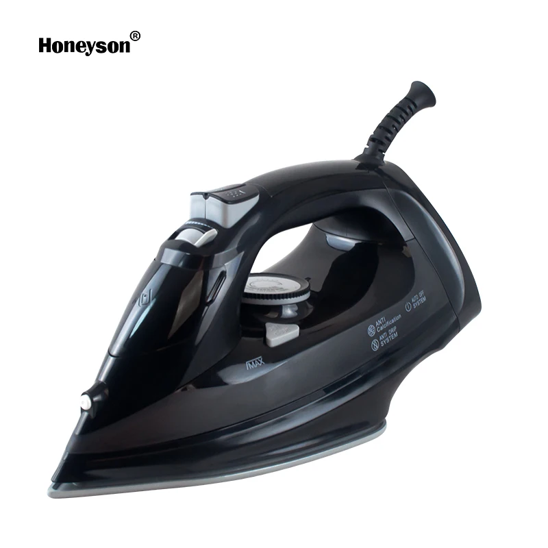 
Honeyson new hotel guest supply black electric steam iron 320ml  (62259170656)