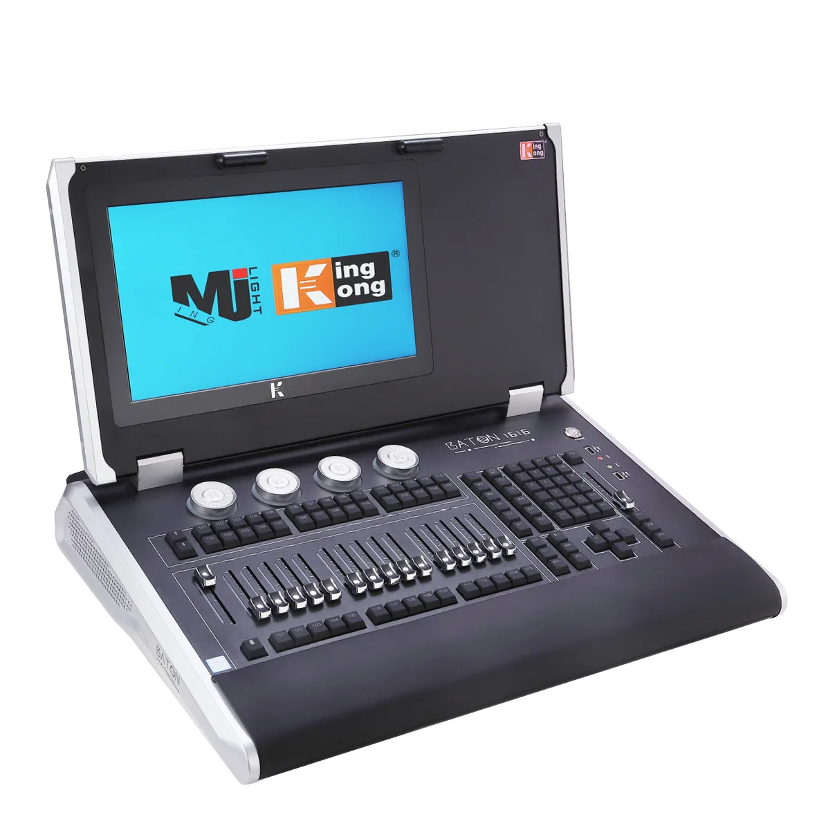 Операционная система Linux 2021, новая консоль KING KONG Baton 1616 DMX512, осветительная консоль с сенсорным экраном