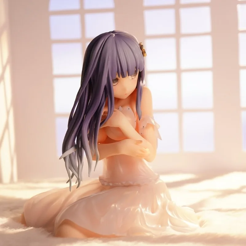 New Anime DATE A LIVE Figure Sexy Izayoi Miku Sitting PVC Action Figurine Collection Model Toys Gift Ornament