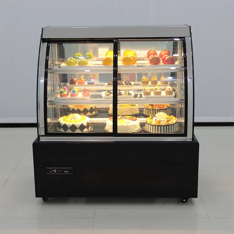 high performance pastry cooler bakery display chiller cake refrigerator showcase