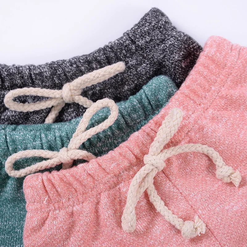 Wholesale plain baby shorts bloomers cotton kids underwear models solid color newborn cloth diapers covers