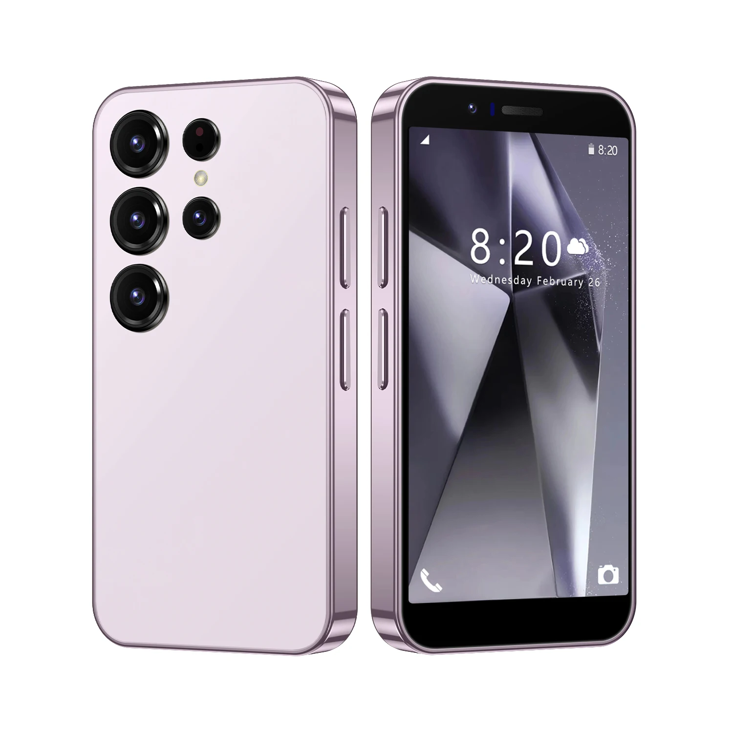 S24 mini 4Inch 3G/4G Smartphone Octa Core 4+64GB original 72MP+108MP Big Screen Smartphone 5G English Spanish French German