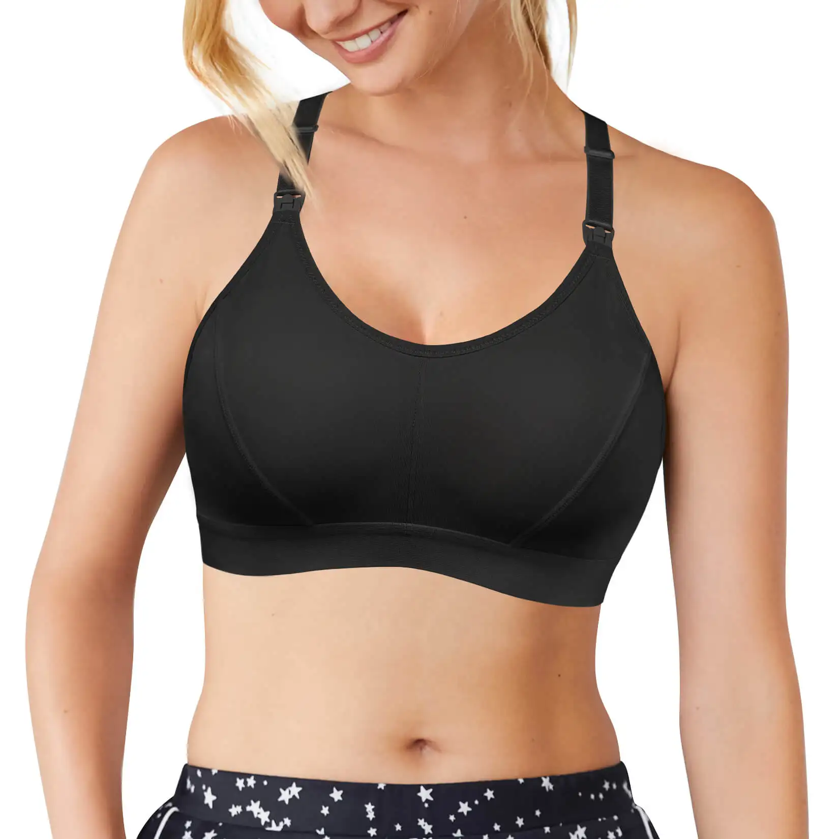 Застежка сбоку беспроводной комфорт повседневной бюстгальтер, чашечки расположены рядом, по беременности и родам бесшовный бюстгальтер для девочек; Спортивный Бюстгальтер Для девочек переходного возраста от сна Бюстгальтеры для кормления