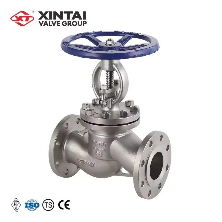 J41W-40P Stainless Steel DN80 Flame Proof Explosion Proof Industrial Flange Russia Standard GOST Globe Valve